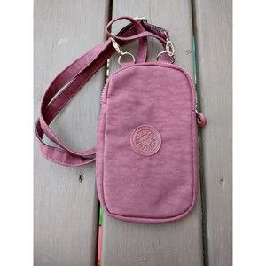 Meet Polo Women's Burgundy Crossbody Cellphone Small Micro Purse